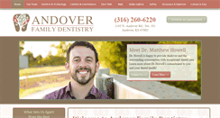 Desktop Screenshot of dentistinandover.com
